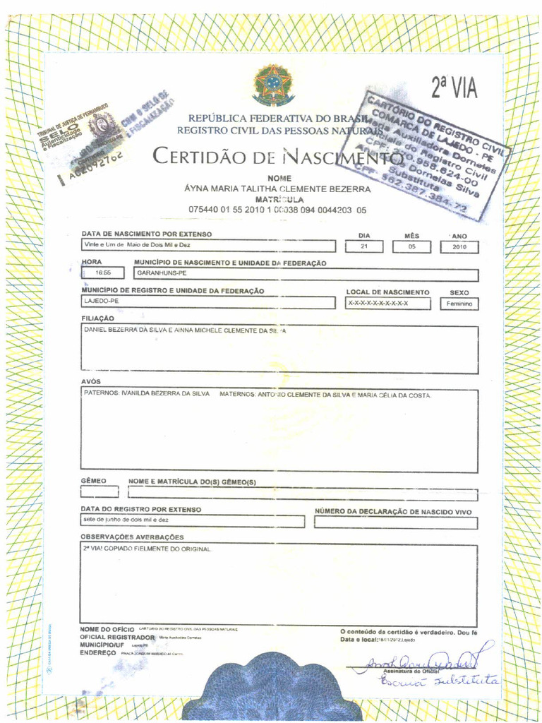 Como Emitir Certidao De Nascimento Digital
