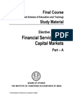 Financial Services and Capital Markets: Final Course Study Material