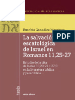 La Salvacion Escatologica de Israel en Romanos 11,25 27