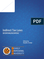 Dcom308 Dcom502 Indirect Tax Laws