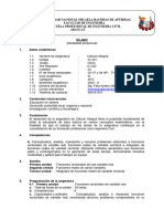 IC301 Calculo Integral - Felix Antero Mendoza Enríquez