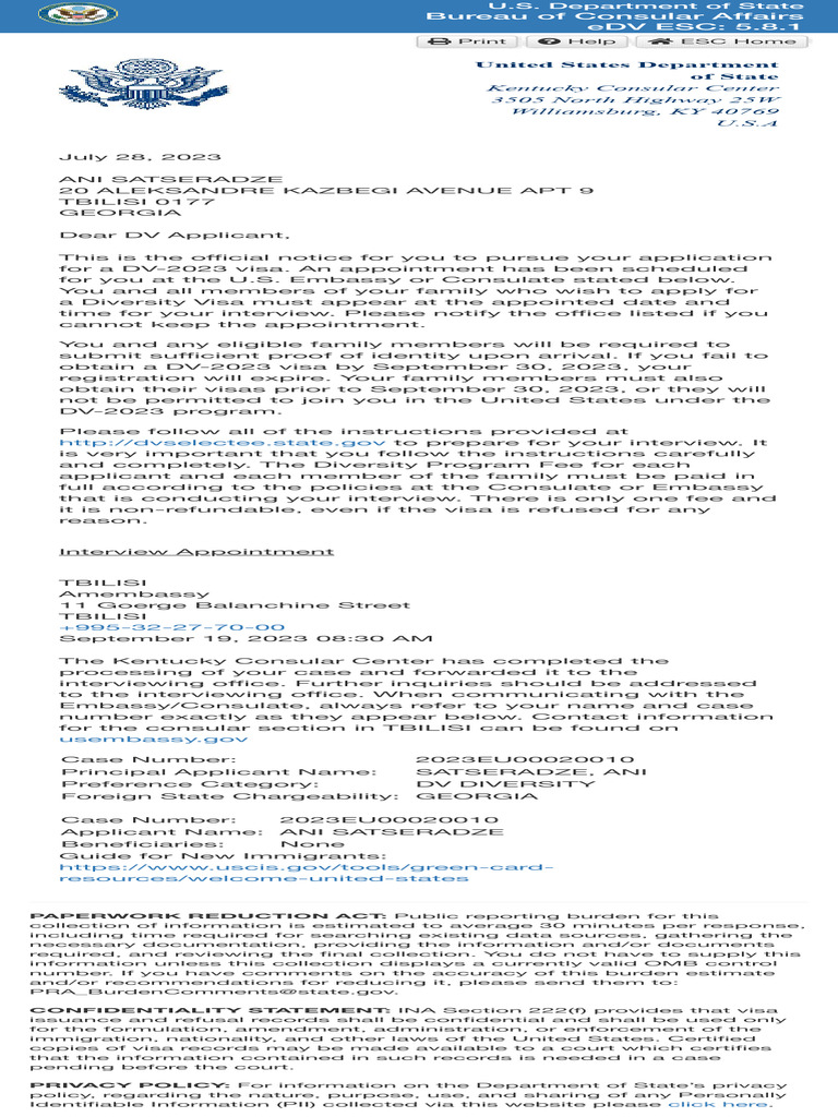 Entrant Status Check Web Site PDF