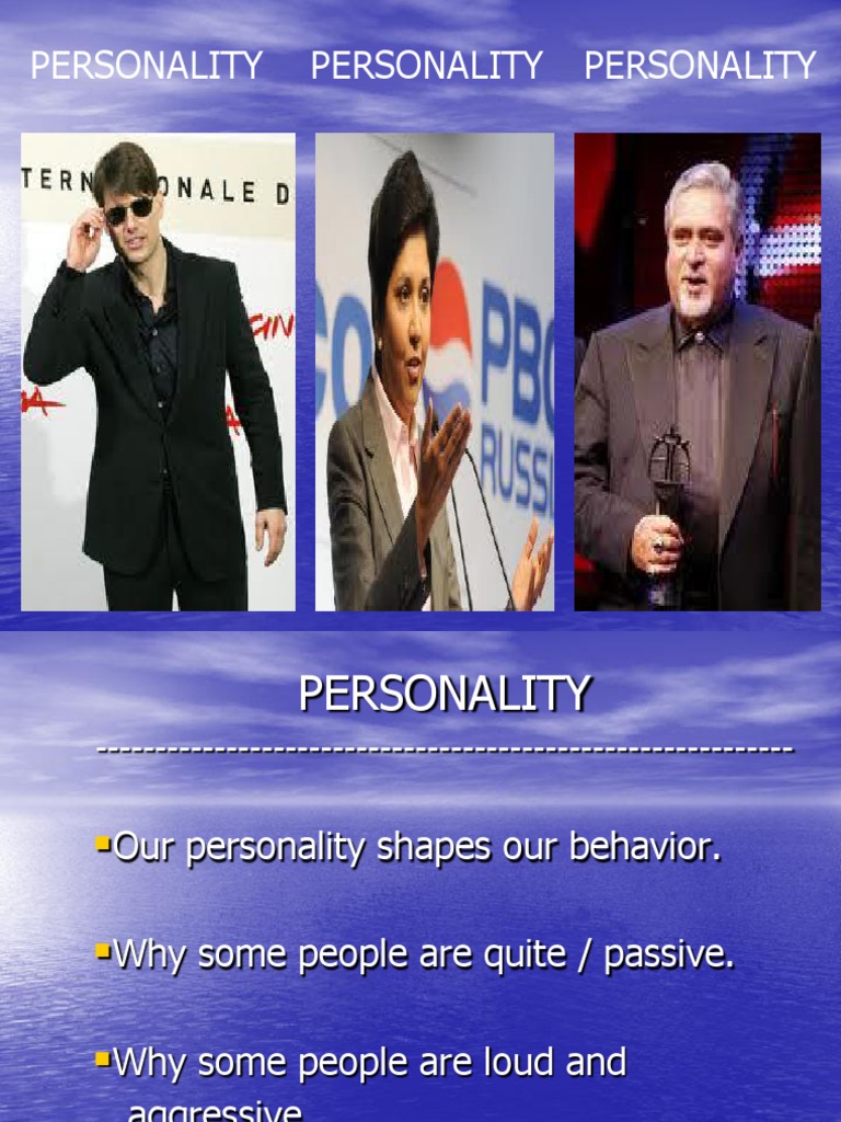 Final Personality 2 | PDF | Extraversion And Introversion | Metaphysics ...