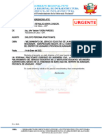 Informe #02 Solicito Personal Practicante