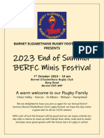 BEMini Fest Program 2023