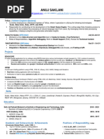 Anuj Saklani's Resume 