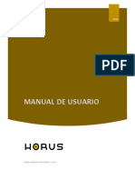 Manual de Usuario - Horus