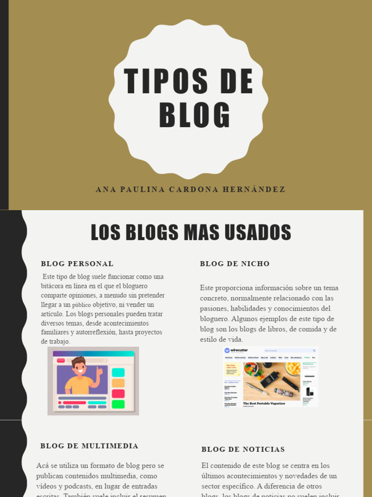 Tipos de Blogs | PDF