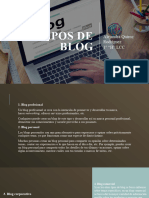 Tipos de Blog Alejandra Quiroz