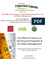 Calcium On Soil Phyisical Properties