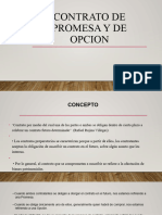 Contrato de Promesa y de Opcion