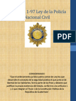 Decreto 11-97 Ley de La Policía Nacional Civil Presentacikon