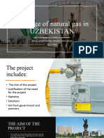 Shortage of Natural Gas in Uzbekistan: Being Projected By: Azizjon Sobirjonov ID:37781