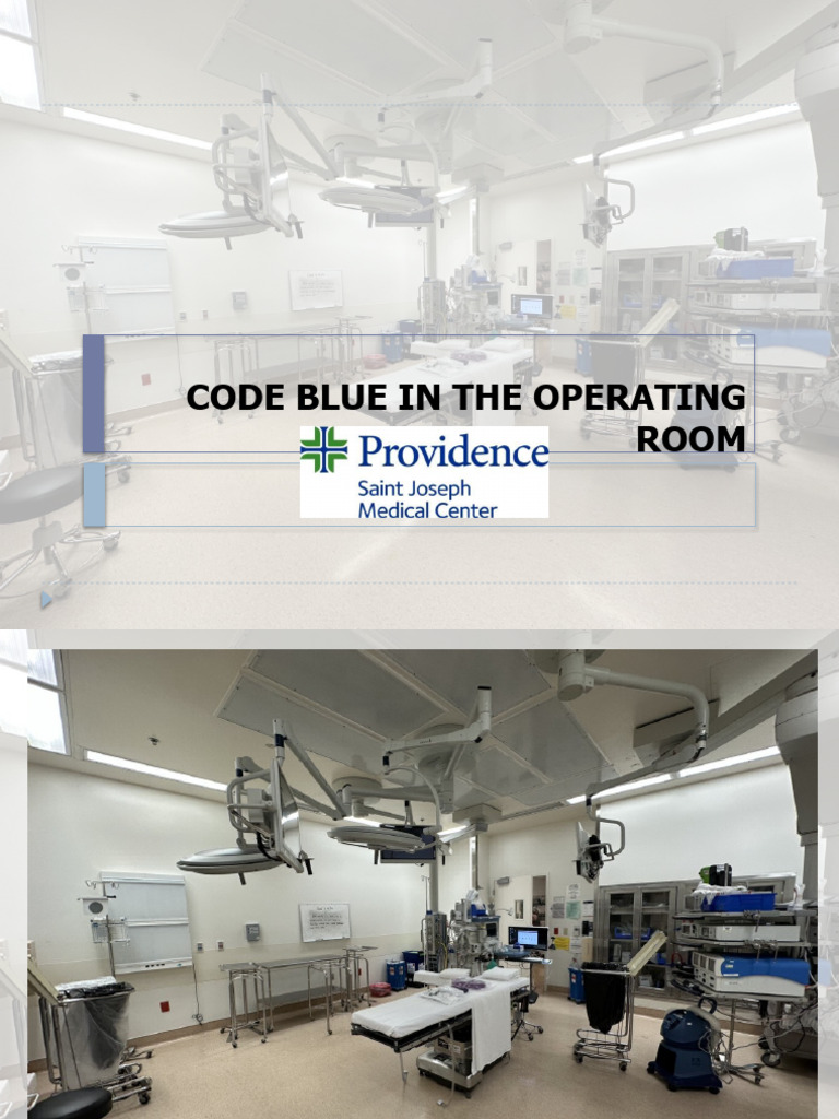 Code Blue in The Operating Room | PDF