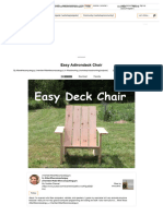 Easy Adirondack Chair - 10 Steps (With Pictures)