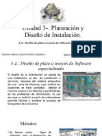 3.4 - Diseño de Planta A Través de Software Especializado.