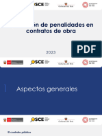 Aplicación de Penalidades en Contratos de Obra