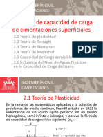 Teorías de Capacidad de Carga