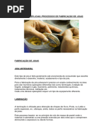 Processo Fabricação