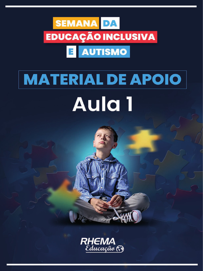 Material de Apoio Aula 1 Semana Da Inclusao Rhema | PDF