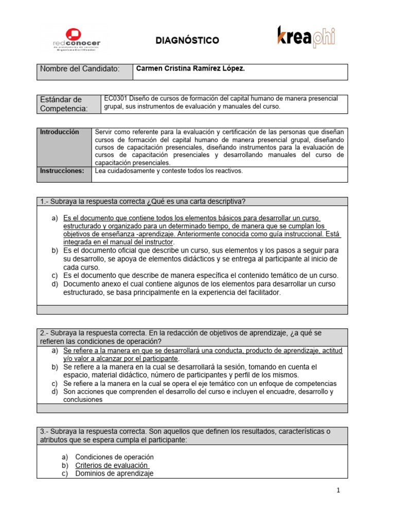 Modulo De Evaluacion Conocer