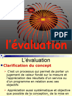 L'Évaluation