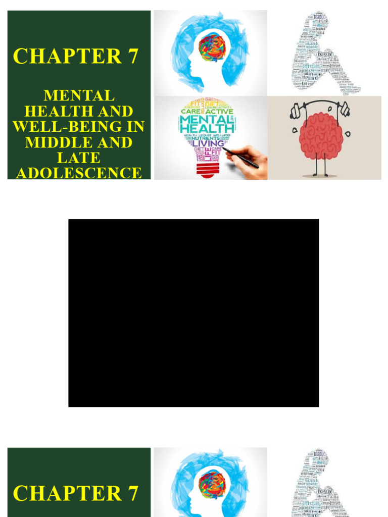 Adolescent Mental Health Insights | PDF