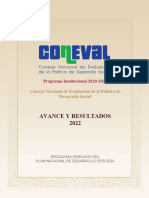 Informe Avance YResultados CONEVAL2022