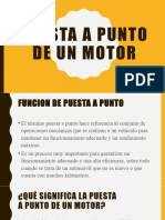 Puesta A Punto de Un Motor