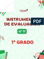 Instrumento de Evaluación Nº11 - 1er Grado