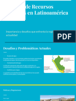 Gestión de Recursos Hídricos en Latinoamérica