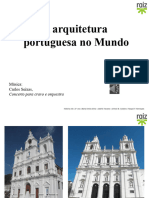 Hist8 Arquitetura Portuguesa Mundo