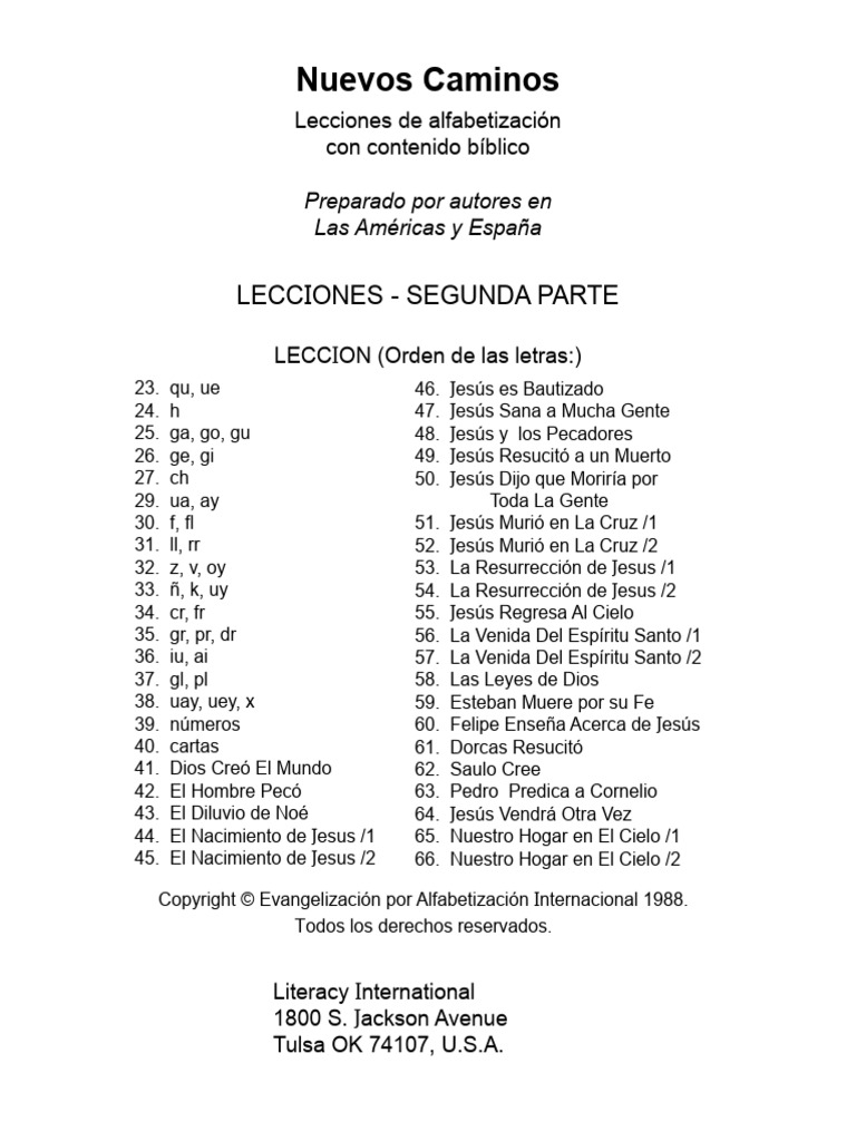 Spanish 2 Large PDF Adán y Eva Adán