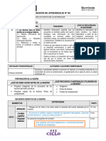 Sesion de Aprendizaje N°04 - C