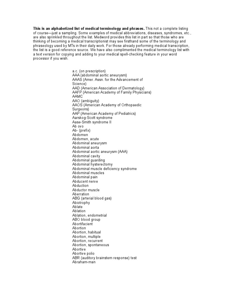 Cancer Terminology Reference Guide | PDF | Cancer | Heart