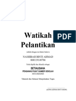 Sijil Watikah 2022