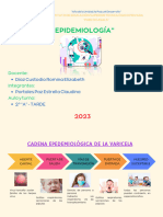 Cadena Epidemiológica de La Varicela