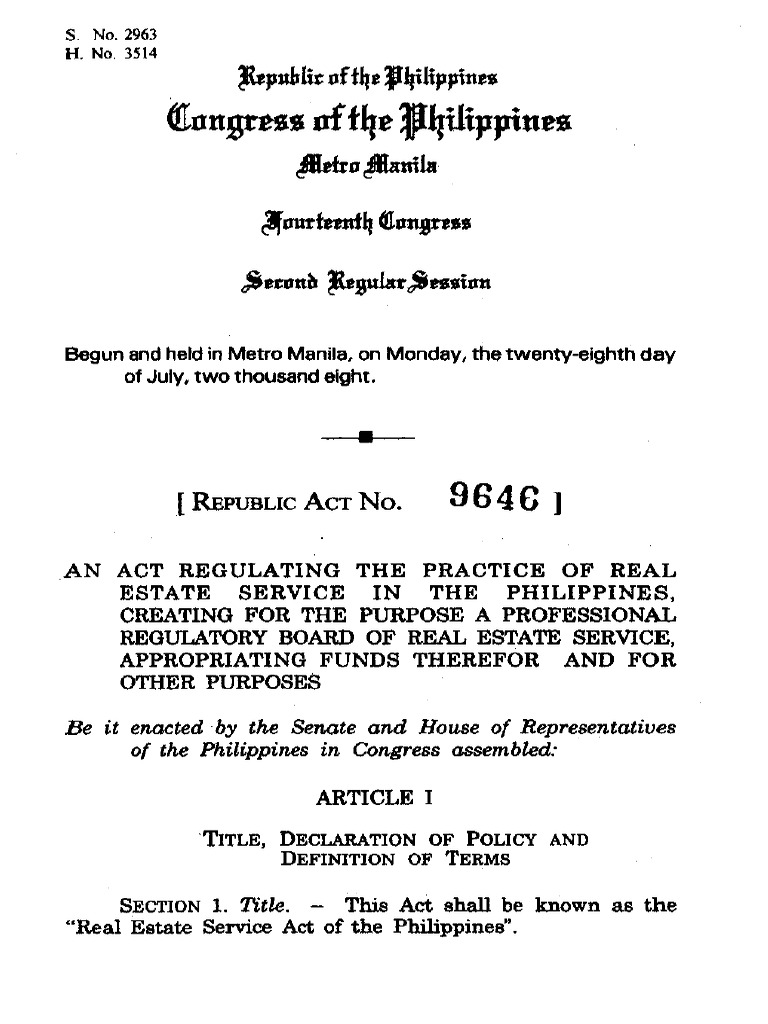 Real Estate Service PDF