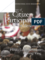 (Research on International Civic Engagement Ser.) Hindy Lauer Schachter_ Kaifeng Yang - The State of Citizen Participation in America-Information Age Publishing, Incorporated (2012)