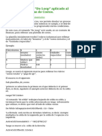 Ejemplo de Uso de "Do Loop" Aplicado Al Relleno de Plantillas de Costos. Excel Avanzado