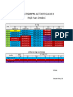 JADWAL PENDAMPING AKTIFITAS P5 KELAS VIII H