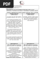 Quadro Comparativo Entre Juizado Especial Civil e Federal