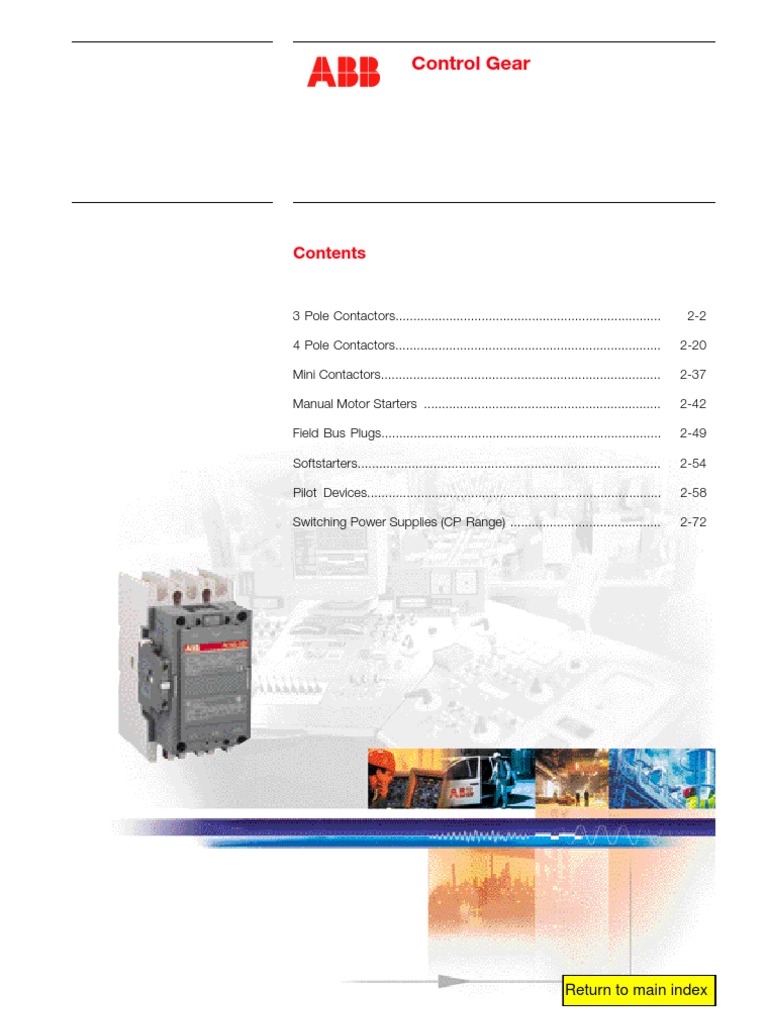 Industrial Electrical Components Guide | PDF | Direct Current ...
