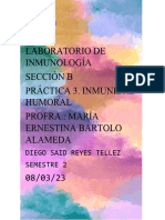 Laboratorio de Inmunología, Práctica 3