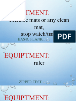 PFT Equipment