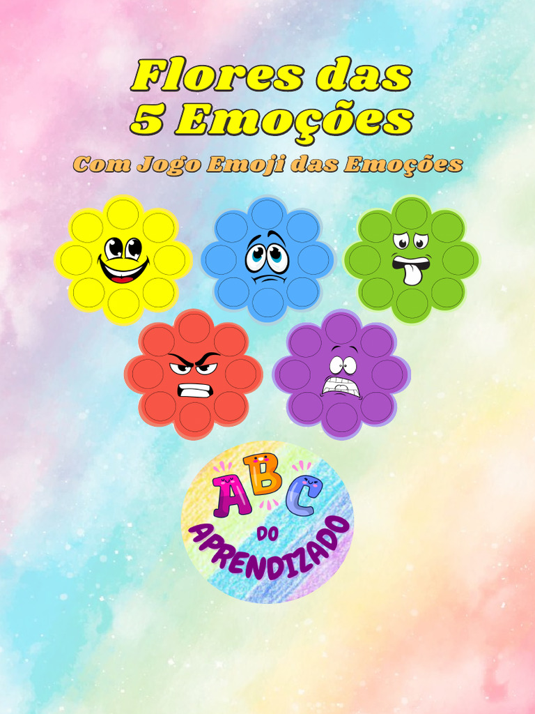 Flores das 5 Emoções para Atividades | PDF