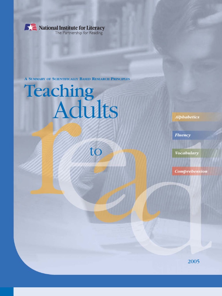 Teaching Adults To Read Pdf Reading Comprehension Vocabulary