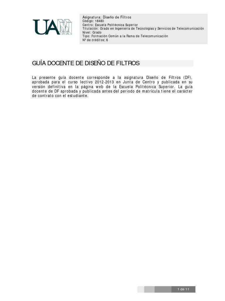 Filtros Pdf