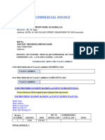 1 - COMMERCIAL INVOICE-USD To USDT IMFPA Included - 3.16.23