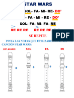 Ficha Tecnica de Star Wars Flauta